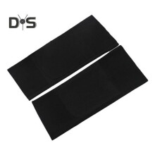 (Negro) 1 par de rodilleras con bolsillo frontal para calentadores, leggings cálidos antideslizantes,