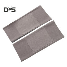 (gris) 1 par de rodilleras con bolsillo frontal para calentadores, leggings cálidos antideslizantes,