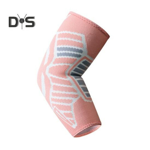(grigio, rosa, M) Manicotto di compressione per il gomito per tendinite, supporto antiscivolo per il