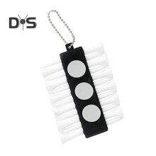 Golf-Tee-Halter, tragbarer hängender Golf-Tee-Träger mit 12 Tee-Löchern, Golf-Zubehör, Kunststoff-Golf-Tee-Organizer