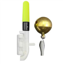 (Rotondo verde) Batteria Cr425 rimovibile Galleggiante da pesca Luce da pesca Canna da pesca Luce da