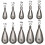(5.3g) Additional Weight Quick Release Casting Line Sinkers Fishing Tungsten Fall Hook Connector Sinker 2