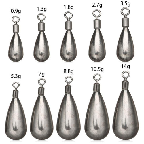 (5.3g) Additional Weight Quick Release Casting Line Sinkers Fishing Tungsten Fall Hook Connector Sinker 1