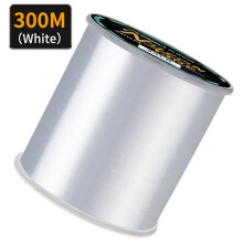 (bianco, 300M-1,5-7,15LB) Lenza da pesca in nylon Fish King 3000m/500m 4,13-34,32 libbre Materiale per