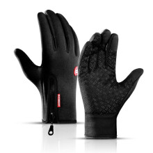 (SA0001-noir) Gants de cyclisme chauds pour l'automne et l'hiver, gants thermiques de sport en plein air, de cyclisme,