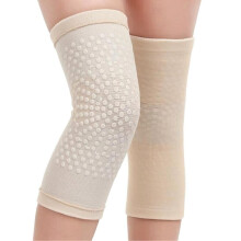 (beige, M) Zelfverwarmende kniebrace voor pijnverlichting