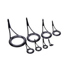 8 stuks 8 maten hengelgeleider tip top ring cirkel paal reparatie kitfishing