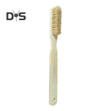 (B) Cepillo de madera para escalada en roca, mango ergonómico, cerdas gruesas de jabalí, portátil, para