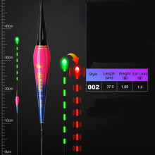(002) Led-lichtkleurverandering Slip Drift Tube Light Stick Floats Beetmelder Vislokdobbers Bobbers