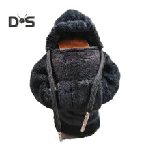(zwart) Auto Versnellingspookhoes Versnellingspook Hoodie Zachte Pluche Auto Versnellingspookknophoes