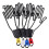 (giallo) Supporto per barella per guanti da golf Supporto per guanti da golf Universale Riutilizzabile 5