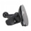 Supporto per GPS per auto, supporto per parabrezza con ventosa in plastica nera per Garmin 3