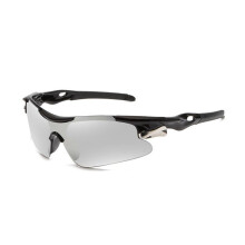 (zilver) Heren Outdoor Zonnebrillen, Sportbrillen, Fietsbrillen, Winddichte Zonnebrillen, Fietsbrillen,