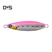 (D) 7 cm/40 g metalen jigging vislokmiddel lange worp realistisch reflecterend kunstmatig hard aas zoetwater