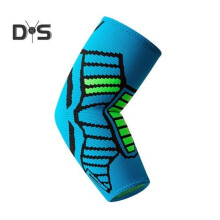 (blauw,groen, L) Elleboog compressiekous voor peesontstekingen Antislip tennisarmbrace Ondersteuning