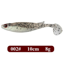 (002) Ftk Bait 10cm Nepvis Zacht Aas Baars Aas 8g Visgerei 5-delige Visgerei Bevestiging