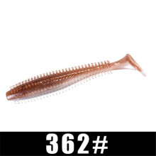 (120mm-9G-4PCS-023) Ftk Hedgehog Spikey Shad 90mm 120mm Vissen Zacht Kunstaas Zeekomkommer Peddel Grub