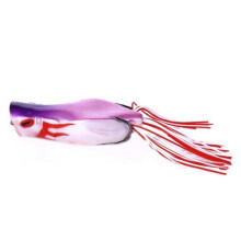 (8#) Sportaccessoire 7cm 14g Simulatie Kikkervissers Popper Wobbler Aas Vislokmiddelen Visgerei Gereedschap