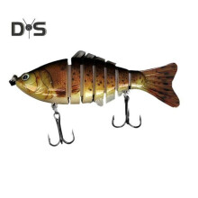 (3) 9,5 cm/16 g zinkend meervoudig geleed vislokmiddel lange werpafstand 7-delige swimbait bionische