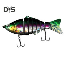 (5) 9,5 cm/16 g Zinkend meervoudig scharnierbaar vislokmiddel Lange werpafstand 7-delige swimbait Bionic