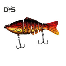 (4) 9.5cm/16g Sinking Multi-jointed Fishing Lure Long Casting 7-section Swimbait Bionic Hard Artificial Bait Freshwater Saltwater