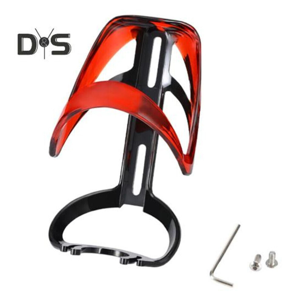 (rouge) Porte Bouteille d'Eau pour Vélo Léger Universel Mtb Route Montagne Vélo Boisson Support de Coupe d'Eau Stockage Rack Accessoires Vélo