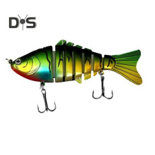 (0010) 9,5 cm/16 g zinkend meervoudig geleed vislokmiddel lange werpafstand 7-delige swimbait bionische
