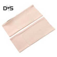 (beige) 1 paar kniebeschermers met voorvak voor warmers Antislip warme leggings Hoge elastische fluwelen