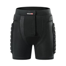 (Zwart, S) WOSAWE Motorbroek Heren Motorfiets Heupbeschermer Moto Broek Pantser Broek Beschermende Uitrusting