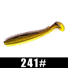 (120mm-9G-4PCS-008) Ftk Hedgehog Spikey Shad 90mm 120mm Vissen Zacht Kunstaas Zeekomkommer Peddel Grub