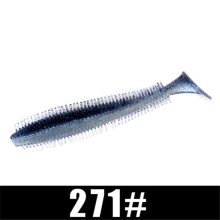 (120mm-9G-4PCS-015) Ftk Hedgehog Spikey Shad 90mm 120mm Vissen Zacht Kunstaas Zeekomkommer Peddel Grub