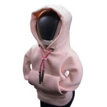 (roze, A) Schakelpookhoes Mode Hoodie Versnellingspookhendel Decoratieve hoes Handmatige automatische