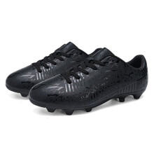 (Negro frío, 40) 33-45 Zapatos de fútbol unisex Zapatos de fútbol de gran tamaño Zapatos de entrenamiento