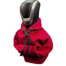 (rood, A) Schakelpookhoes Mode Hoodie Versnellingspookhendel Decoratieve hoes Handmatige automatische