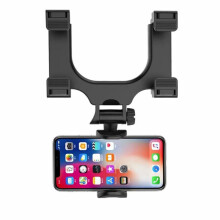 Supporto per telefono da auto, supporto per specchietto retrovisore, supporto per telefono a 360 gradi