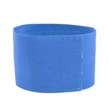 (azul cielo) Brazalete de capitán de fútbol ajustable Brazaletes de visibilidad para escuadrones Brazaletes