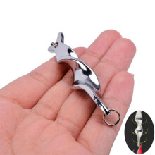 Señuelo de pesca con cuchara giratoria de metal (plata, 28 g), cebos de 7 g, 10 g, 14 g, 21 g y 28 g,