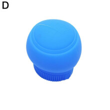 (Blauw-5 versnelling A) Siliconen auto versnellingspookknop Siliconen hoes Beschermt stofdicht Antislip