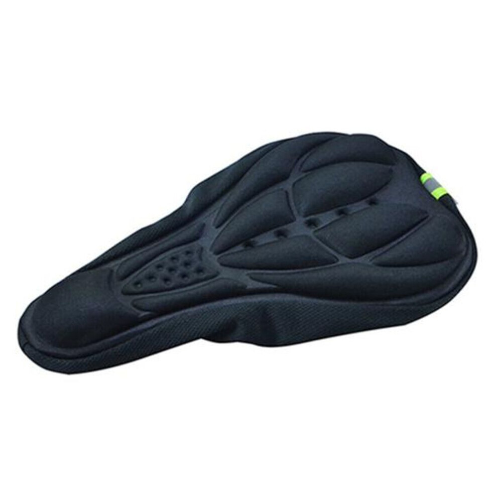 Housse de selle de vélo (noire) Coussin de selle de vélo doux, durable et antidérapant