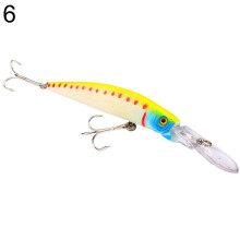 (#06) Puntos Sport 1 stuk 14,5 cm Minnow Lure Crankbaits Harde kunstmatige aashaak Visgerei Tool