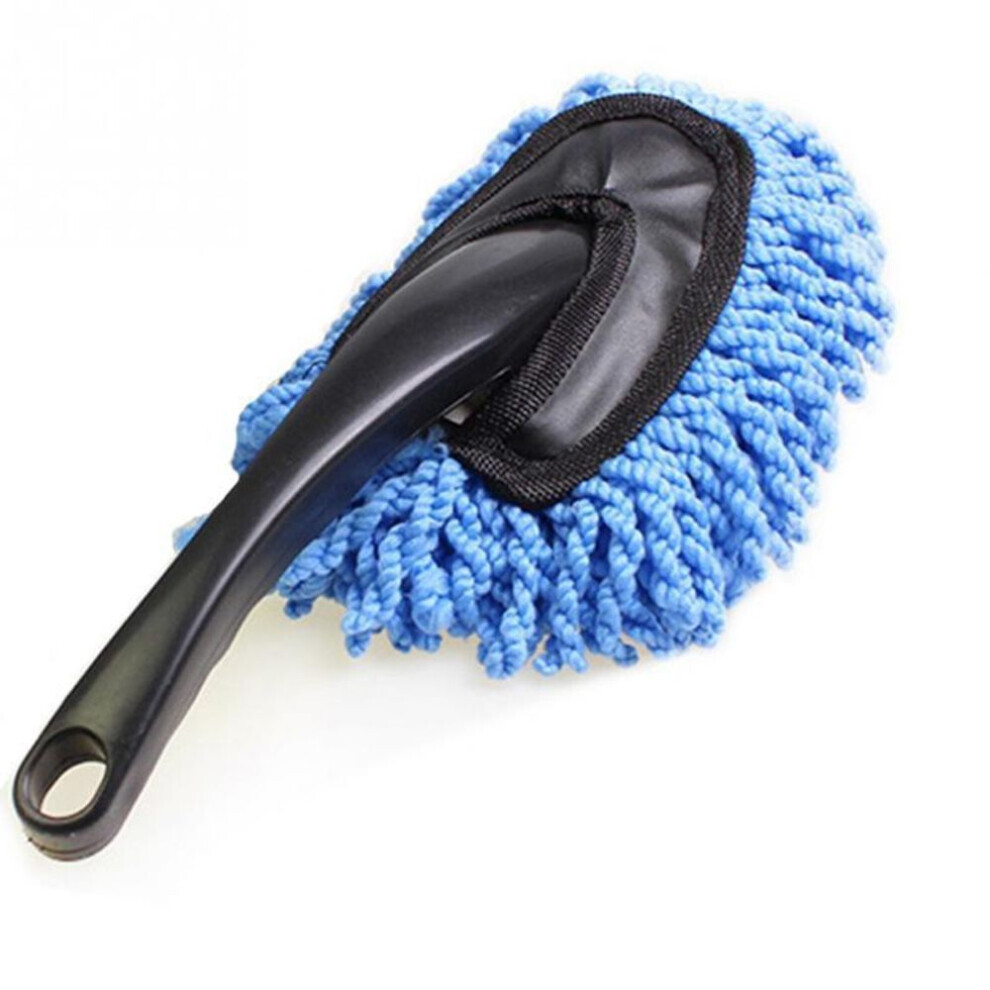 (bleu) Brosse de nettoyage pour le lavage de voiture Brosse en mousse pour le lavage de voiture Outil de soin pour le nettoyage du véhicule