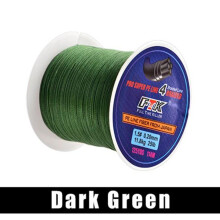 (donkergroen, 30 lb) Ftk 114m Pe gevlochten lijn vislijn 8-60lb 0,1-0,4 mm 4-strengs multifilament Pe