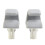 2 clip per gancio parasole per Highlander per Toyota 1