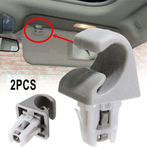 2 clip per gancio parasole per Highlander per Toyota 1