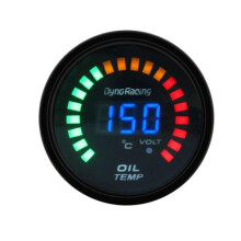 Olietemperatuurmeter 2-inch gevoelige antiroest auto LED digitale olietemperatuurmeter voor 12V-voertuigen