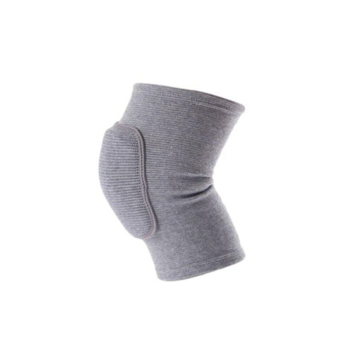 (grigio, M) 1 pz Ginocchiere a compressione sportive, protezione elastica per ginocchio, supporto per