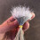 (Blanc M) 300pcs/lot Float Rubber Stopper Fishing Bobber Stopper Float Cylindrical Space B 2