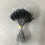 (Blanc M) 300pcs/lot Float Rubber Stopper Fishing Bobber Stopper Float Cylindrical Space B 5