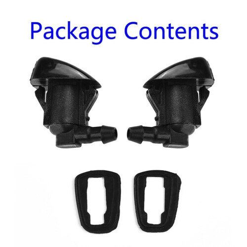 Ugello spruzzatore per parabrezza auto, 2 pezzi, per Toyota Sienna 2004-2010