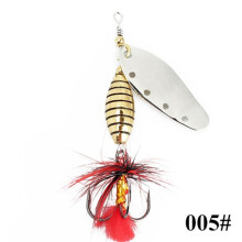 (zilver, 6,6 cm/6 g) Fish King Spinner Baits 6 g 12 g 16 g Lepel Vislokmiddelen Snoek Metalen band Hoge